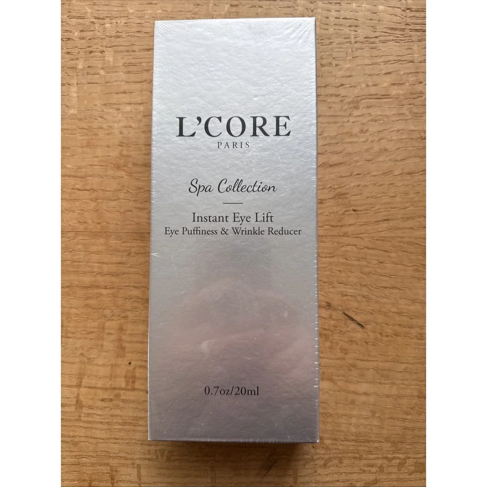 L'Core Paris Spa Collection Instant Eye Lift Eye Puffiness Reducer 0.7oz